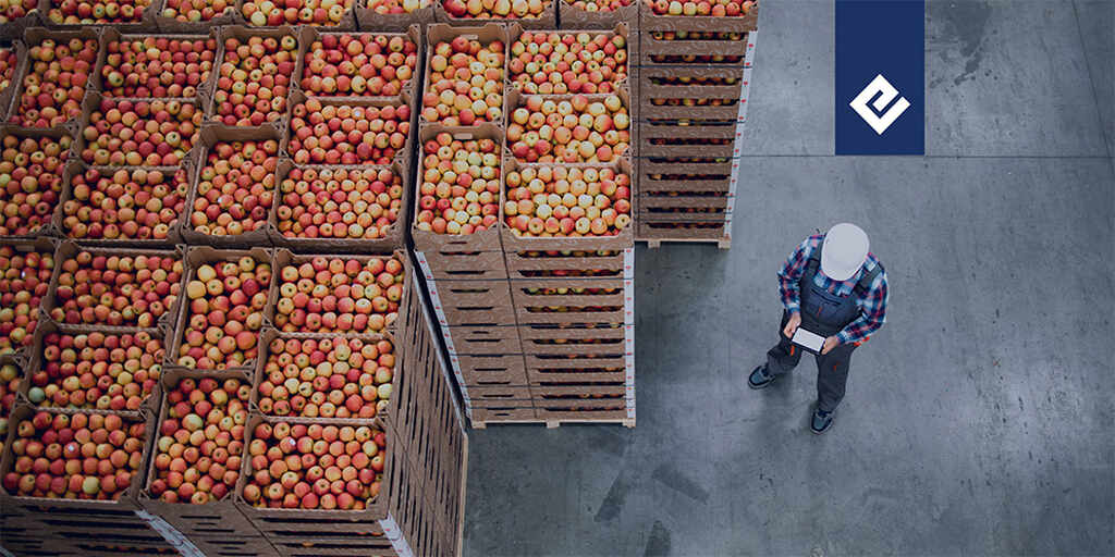 armazém de alimentos representando o DRP